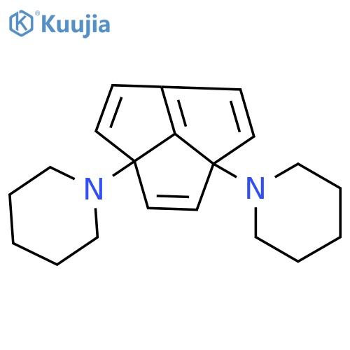 Piperidine, 1,1'-cyclopenta[cd]pentalene-2a,4a-diylbis- structure