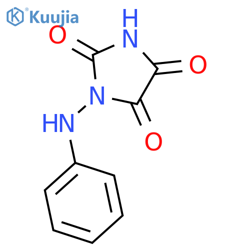 2,4,5-IMIDAZOLIDINETRIONE, 1-(PHENYLAMINO)- structure