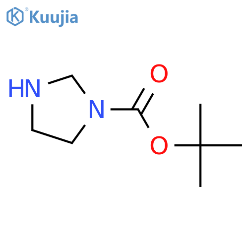 tert-Butyl imidazolidine-1-carboxylate structure
