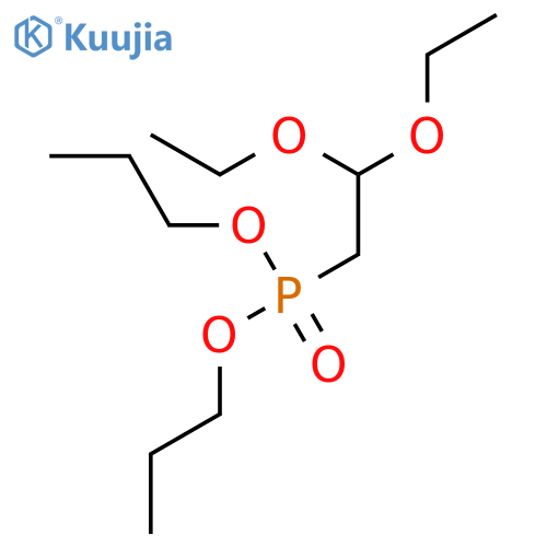 PHOSPHONIC ACID, P-(2,2-DIETHOXYETHYL)-, DIPROPYL ESTER structure