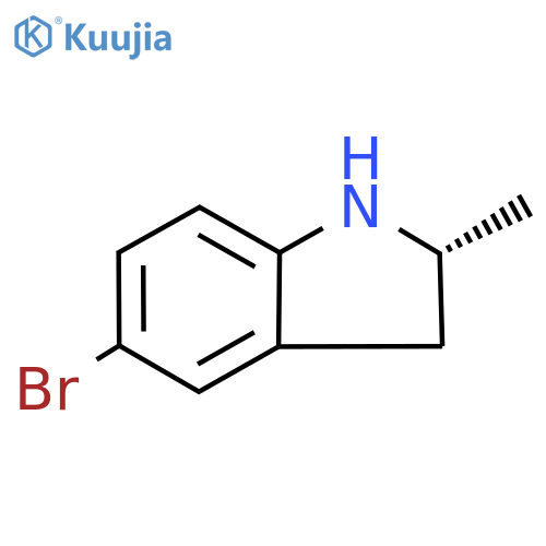 (R)-5-Bromo-2-methylindoline structure