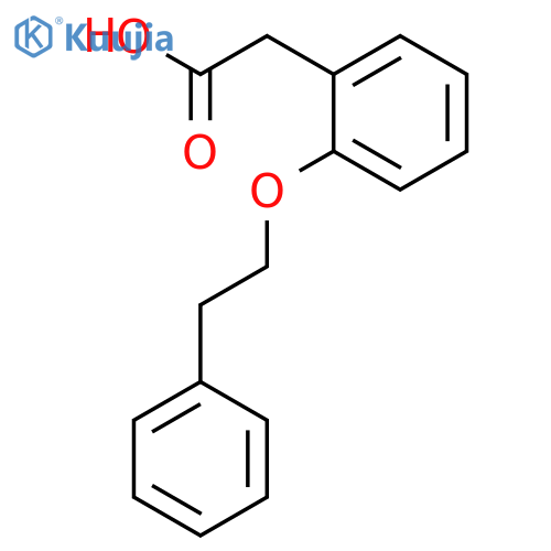 BENZENEACETIC ACID, 2-(2-PHENYLETHOXY)- structure