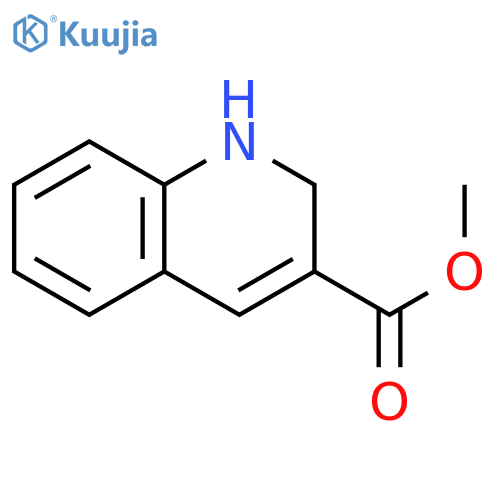 3-Quinolinecarboxylic acid, 1,2-dihydro-, methyl ester structure
