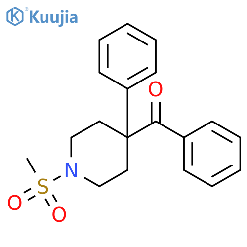 Methanone, [1-(methylsulfonyl)-4-phenyl-4-piperidinyl]phenyl- structure