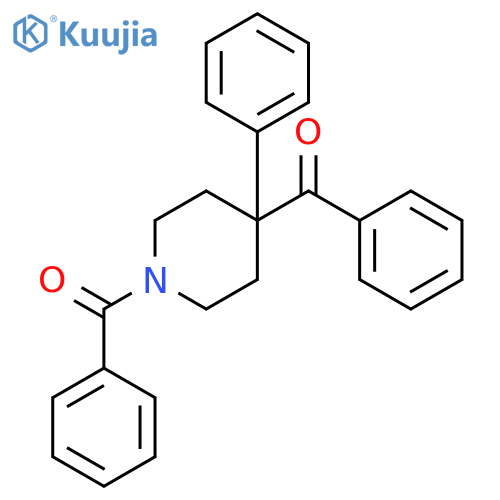 METHANONE, (1-BENZOYL-4-PHENYL-4-PIPERIDINYL)PHENYL- structure