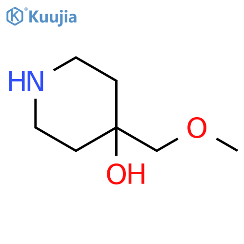 4-(methoxymethyl)piperidin-4-ol structure