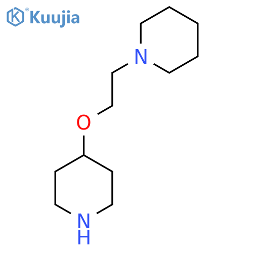 1-2-(piperidin-4-yloxy)ethylpiperidine structure