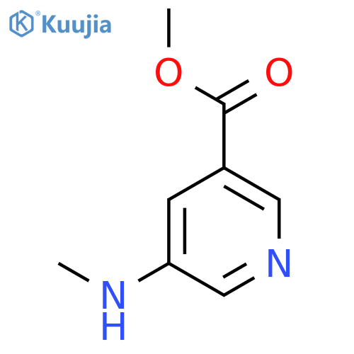 Methyl 5-(Methylamino)nicotinate structure