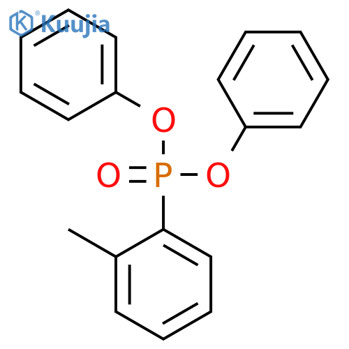 Phosphonic acid, P-(2-methylphenyl)-, diphenyl ester structure