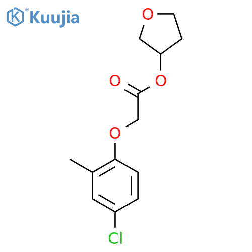 ACETIC ACID, (4-CHLORO-2-METHYLPHENOXY)-, TETRAHYDRO-3-FURANYL ESTER structure