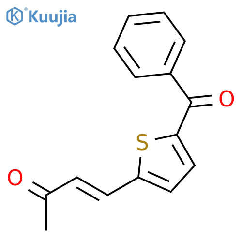 3-Buten-2-one, 4-(5-benzoyl-2-thienyl)- structure
