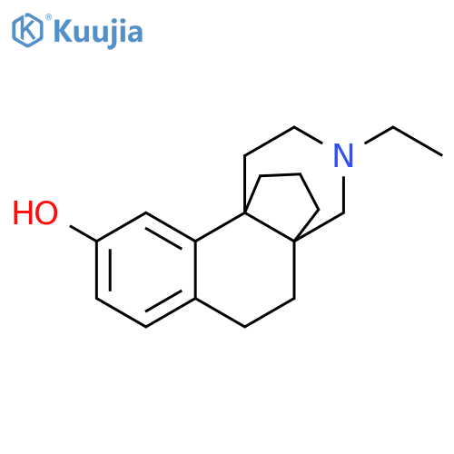 4a,10b-Propanobenz[f]isoquinolin-9-ol, 3-ethyl-1,2,3,4,5,6-hexahydro- (9CI) structure