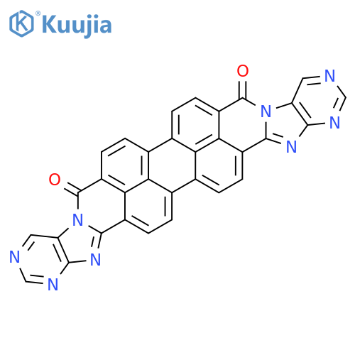 Dipurino[8,7-a:8',7'-a']phenanthro[2,1,10-def:7,8,9-d'e'f']diisoquinoline-6,11-dione structure