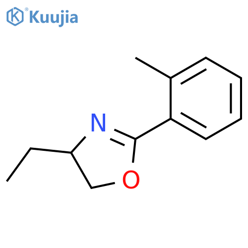 OXAZOLE, 4-ETHYL-4,5-DIHYDRO-2-(2-METHYLPHENYL)- structure