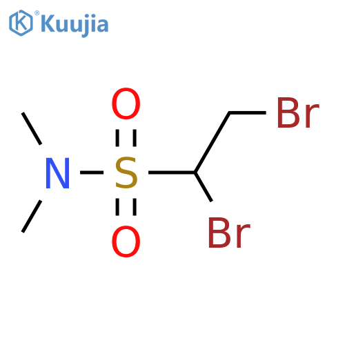 Ethanesulfonamide, 1,2-dibromo-N,N-dimethyl- structure