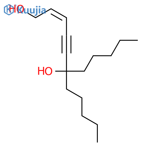 2-UNDECEN-4-YNE-1,6-DIOL, 6-PENTYL-, (2Z)- structure