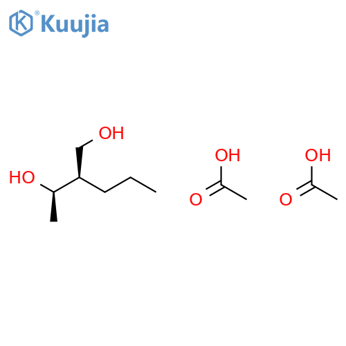 1,3-Butanediol, 2-propyl-, diacetate, (R*,R*)- structure