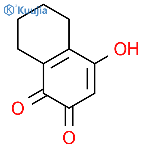 1,4-Naphthalenedione,5,6,7,8-tetrahydro-2-hydroxy- structure