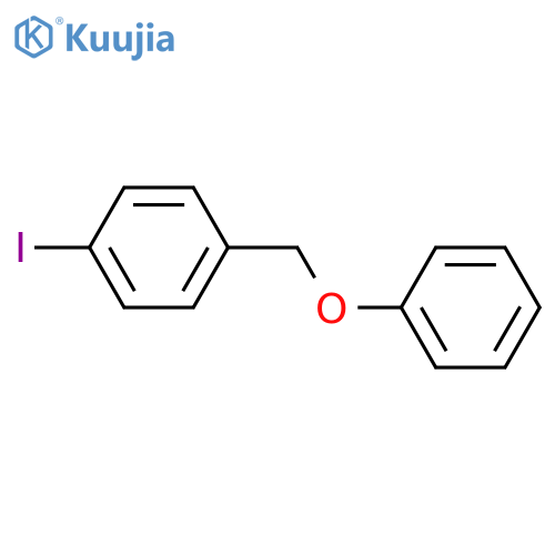 Benzene, 1-iodo-4-(phenoxymethyl)- structure