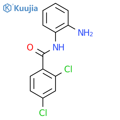Benzamide, N-(2-aminophenyl)-2,4-dichloro- structure