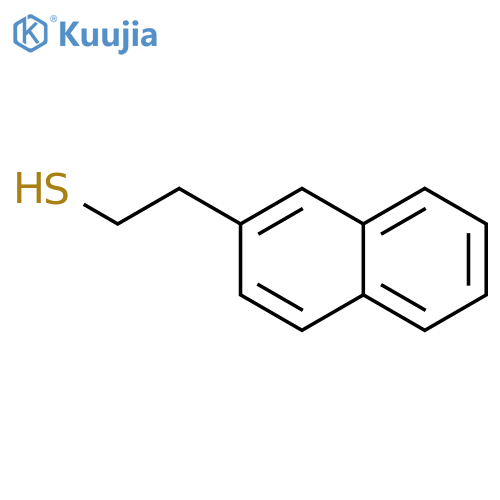 2-Naphthaleneethanethiol structure