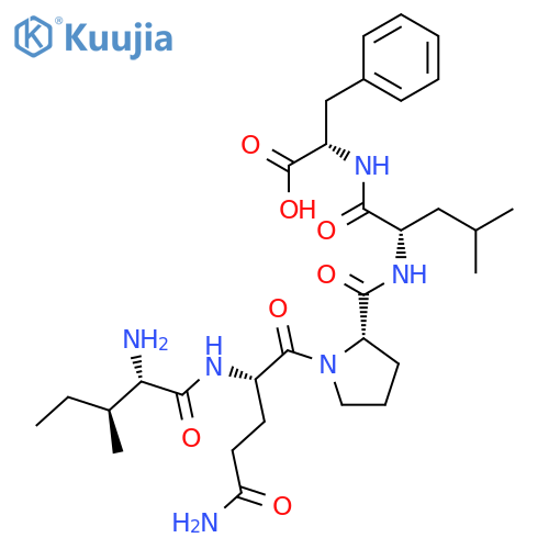 L-Phenylalanine, L-isoleucyl-L-glutaminyl-L-prolyl-L-leucyl- structure