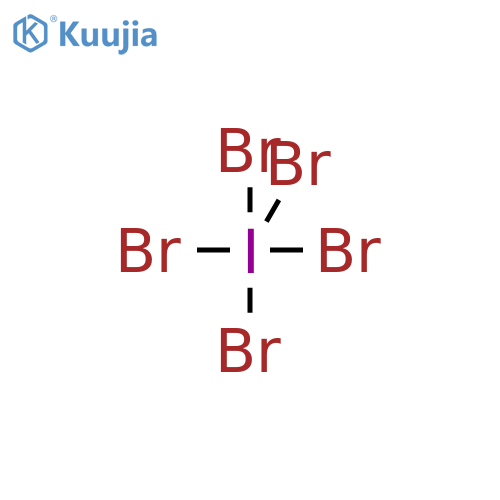 Iodine, pentakis(bromo)- (9CI) structure