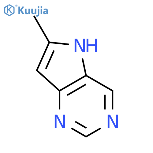 6-Methyl-5H-pyrrolo[3,2-d]pyrimidine structure