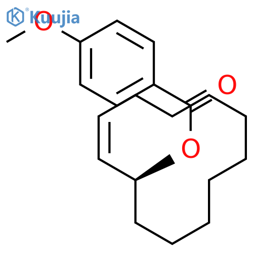 BENZOIC ACID, 4-METHOXY-, (1S,2E)-2-CYCLODODECEN-1-YL ESTER structure