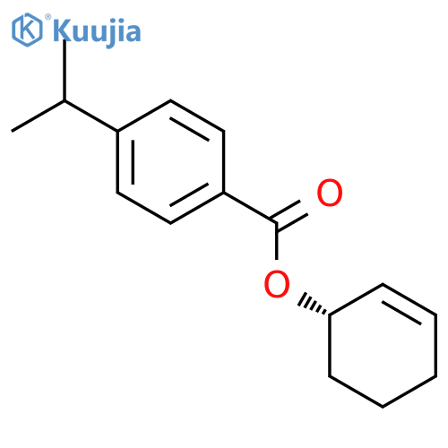 BENZOIC ACID, 4-(1-METHYLETHYL)-, (1S)-2-CYCLOHEXEN-1-YL ESTER structure