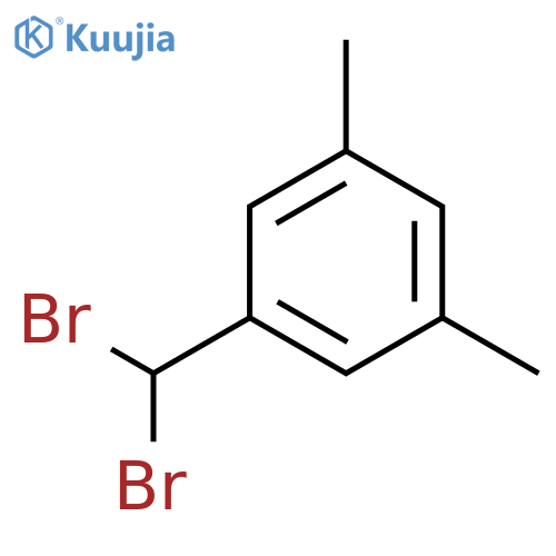 BENZENE, 1-(DIBROMOMETHYL)-3,5-DIMETHYL- structure
