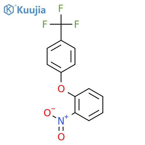 Benzene, 1-nitro-2-[4-(trifluoromethyl)phenoxy]- structure