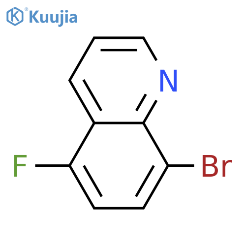 8-Bromo-5-fluoroquinoline structure