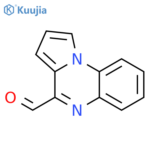 Pyrrolo[1,2-a]quinoxaline-4-carboxaldehyde structure
