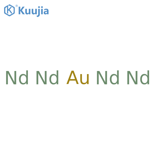 Gold, compd. with neodymium (1:4) structure