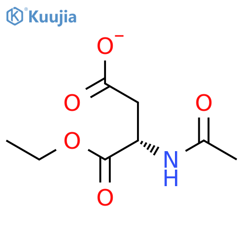 L-ASPARTIC ACID, N-ACETYL-, 1-ETHYL ESTER structure