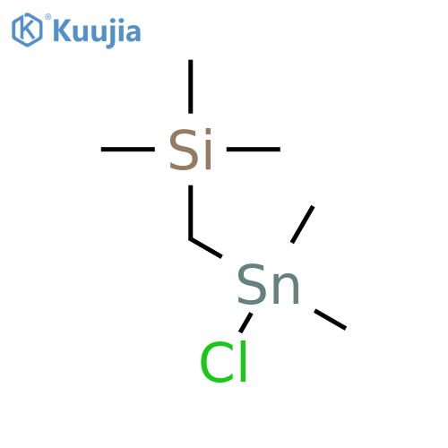 SILANE, [(CHLORODIMETHYLSTANNYL)METHYL]TRIMETHYL- structure