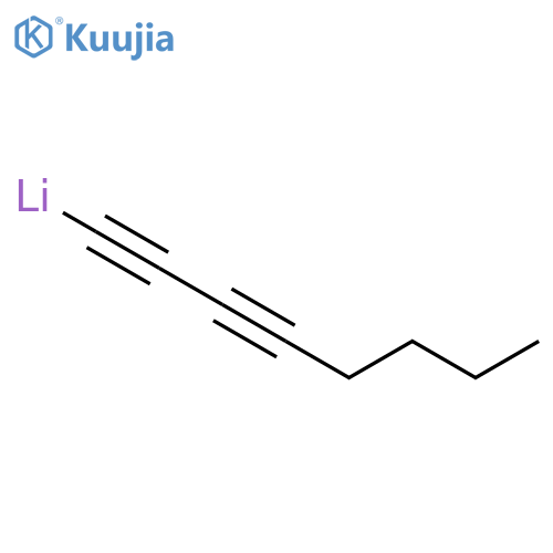 Lithium, 1,3-octadiynyl- structure