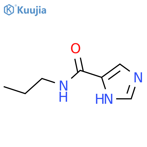 1H-Imidazole-5-carboxamide,N-propyl- structure