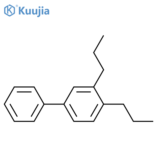 1,1'-Biphenyl, 3,4-dipropyl- structure