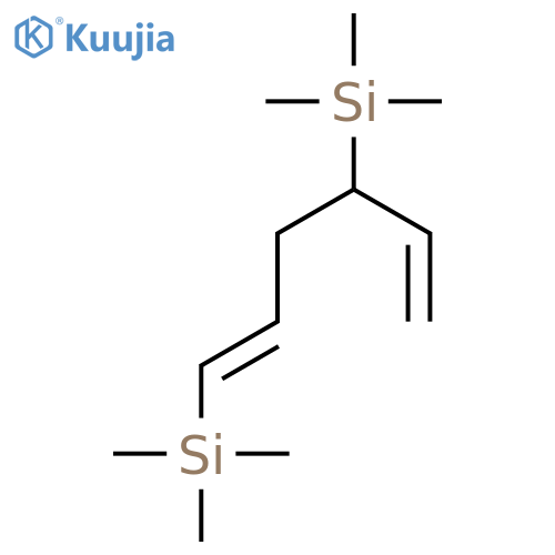 Silane, 1,1'-[(1E)-4-ethenyl-1-butene-1,4-diyl]bis[1,1,1-trimethyl- structure
