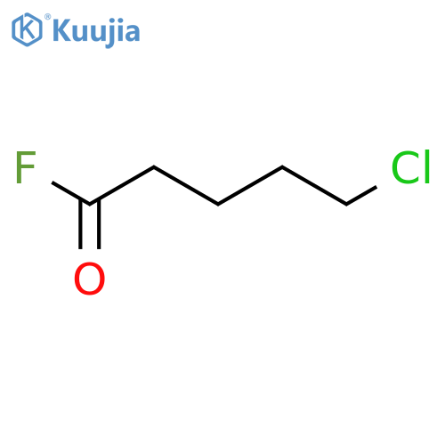 PENTANOYL FLUORIDE, 5-CHLORO- structure