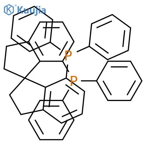 Phosphine,1,1'-[(1R)-2,2',3,3'-tetrahydro-1,1'-spirobi[1H-indene]-7,7'-diyl]bis[1,1-diphenyl-(9CI) structure