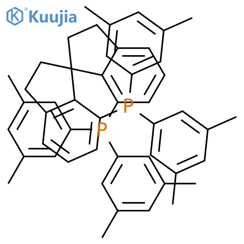 Phosphine,1,1'-[(1R)-2,2',3,3'-tetrahydro-1,1'-spirobi[1H-indene]-7,7'-diyl]bis[1,1-bis(3,5-dimethylphenyl)-(9CI) structure