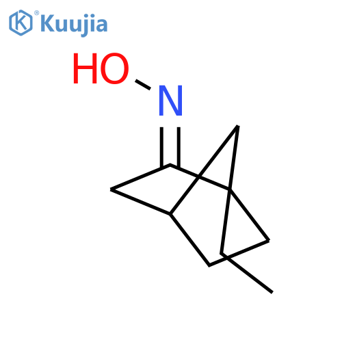 BICYCLO[2.2.1]HEPTAN-2-ONE, 1-ETHYL-, OXIME, (E)- structure