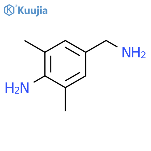 Benzenemethanamine, 4-amino-3,5-dimethyl- structure