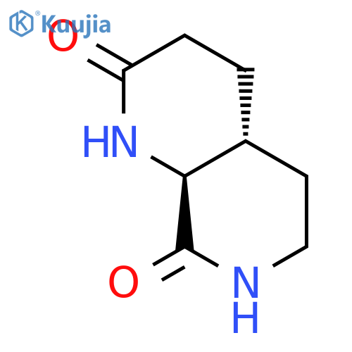 1,7-NAPHTHYRIDINE-2,8-DIONE, OCTAHYDRO-, TRANS- structure