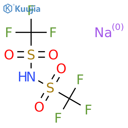 Sodium Bis(Trifluoromethylsulfonyl)Imide structure