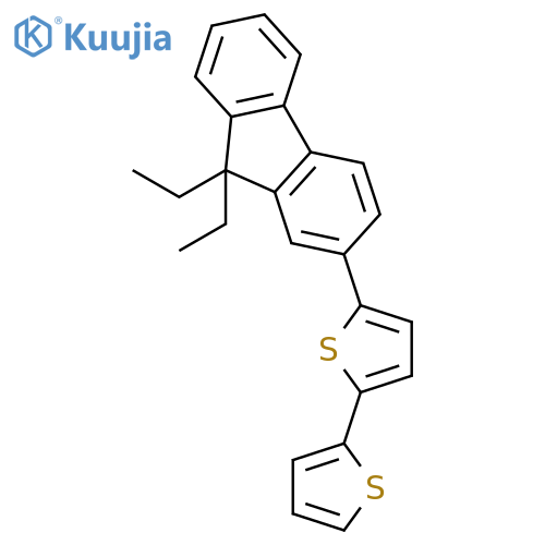 2,2'-BITHIOPHENE, 5-(9,9-DIETHYL-9H-FLUOREN-2-YL)- structure