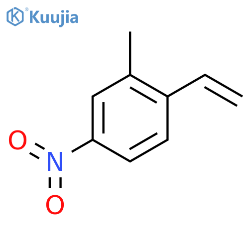 Benzene,1-ethenyl-2-methyl-4-nitro- structure